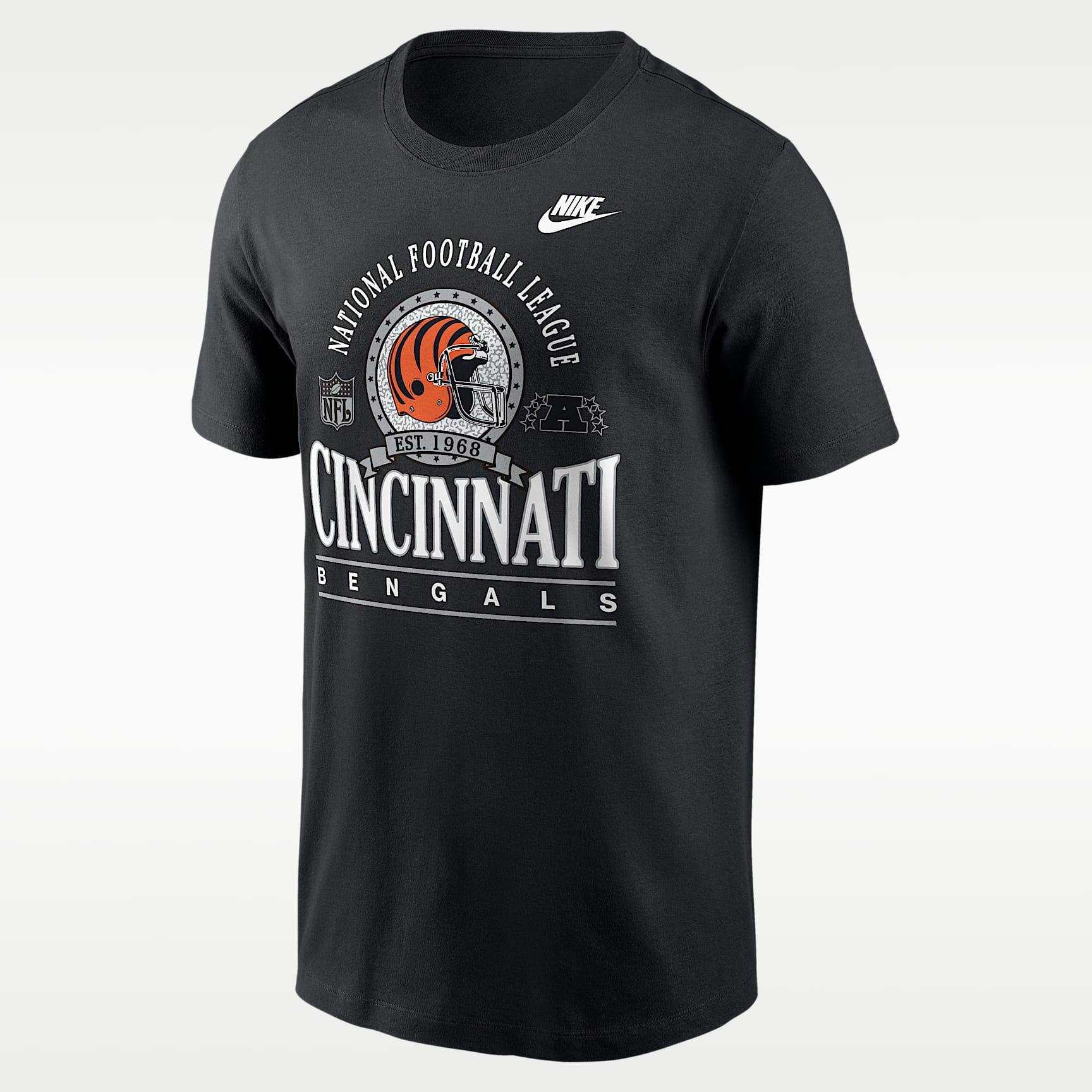 Cincinnati Bengals Rewind Essential Men's Nike NFL T-Shirt. Nike.com